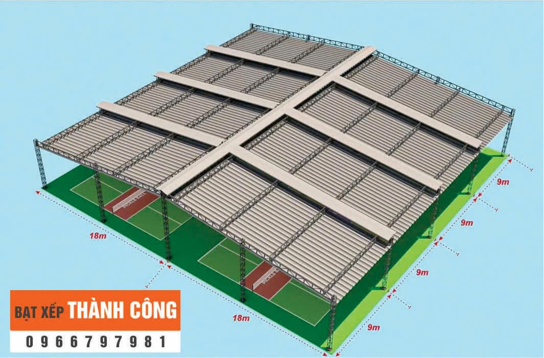 BẠT XẾP SÂN PICKLEBALL TẠI QUẢNG BÌNH