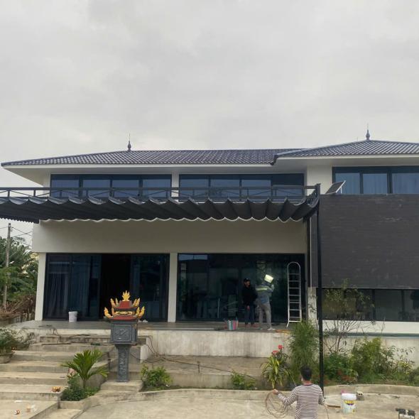 Khai Xuân - Bàn Giao Công Trình Mái Bạt Xếp Tại Xã Quảng Thủy, Ba Đồn, Quảng Bình