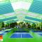 Thi Công Mái Bạt Xếp Sân Pickleball Tại Nghệ An – Giải Pháp Tiện Ích Và Hiện Đại