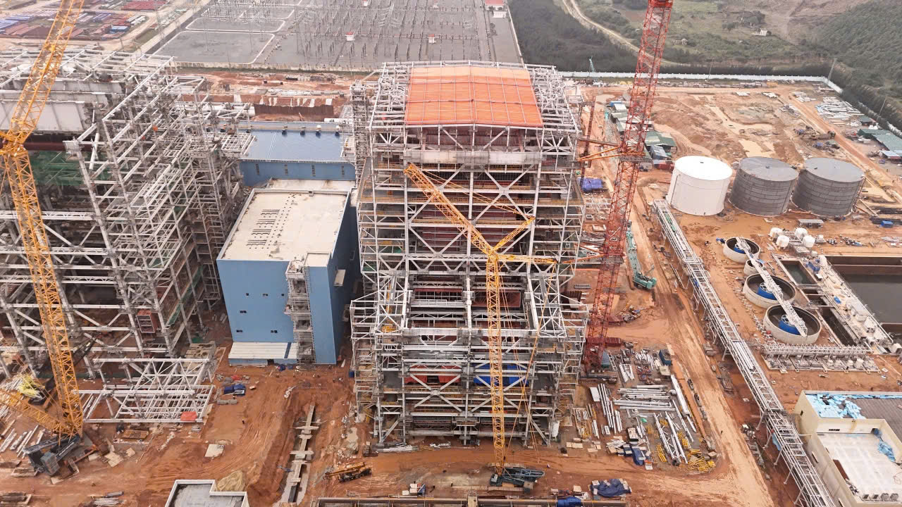 Nghiệm Thu, Bàn Giao Mái Bạt Xếp 1500m² Tại Nhà Máy Nhiệt Điện Quảng Bình