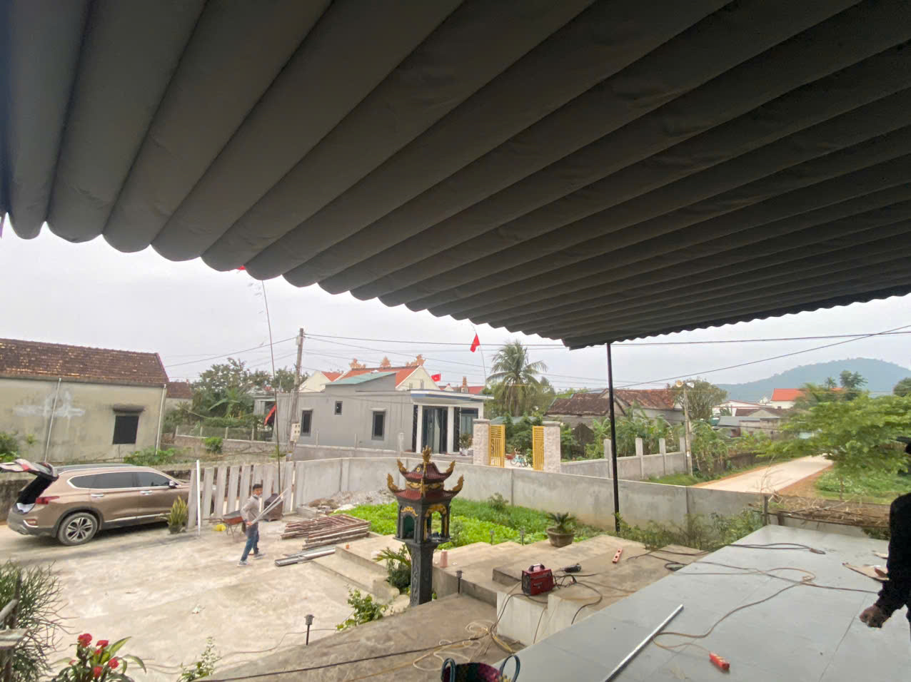  Bàn Giao Công Trình Mái Bạt Xếp Tại Xã Quảng Thủy, Ba Đồn, Quảng Bình