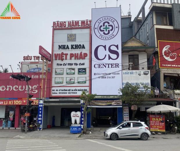 Hoàn thiện Bảng hiệu Viện thẩm mỹ cho khách ở Ba Đồn 