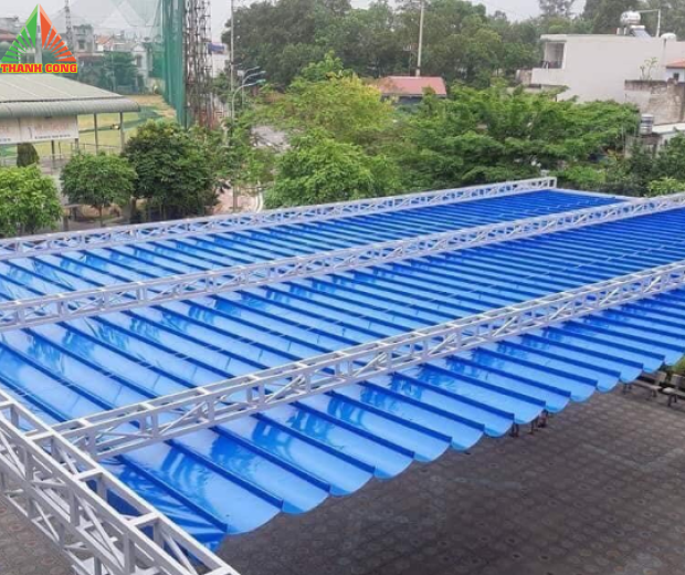 Mái xếp lượn sóng tại Nghệ An