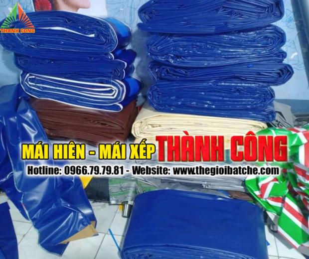 Bạt mái xếp, bạt mái kéo che nắng mưa giá rẻ tại quảng bình , nghệ an