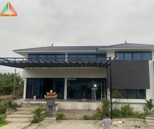 Khai Xuân - Bàn Giao Công Trình Mái Bạt Xếp Tại Xã Quảng Thủy, Ba Đồn, Quảng Bình